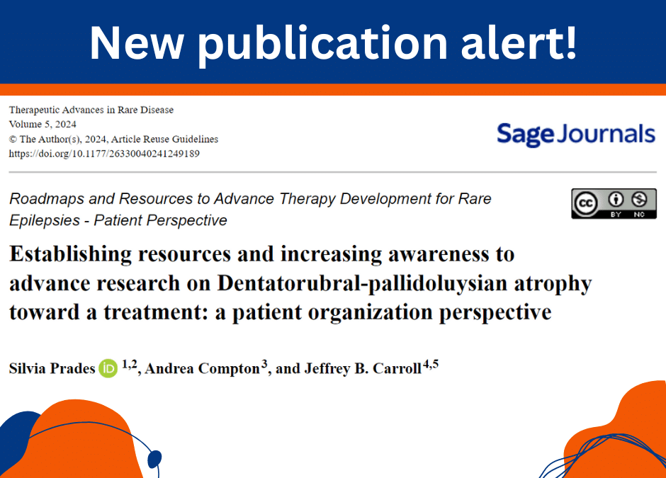 CureDRPLA has published a scientific article highlighting advances in research