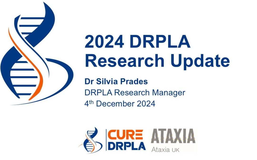 Watch the recording of the 2024 DRPLA Research Update Talk