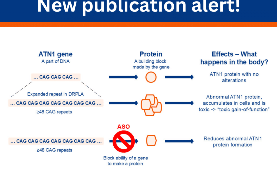 Genetic treatment protects against DRPLA symptoms in a mouse model with DRPLA