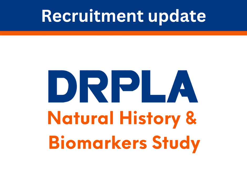 Recruitment update for the DRPLA Natural History and Biomarkers Study