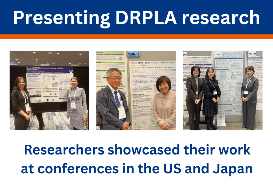 Presenting DRPLA research projects at conferences