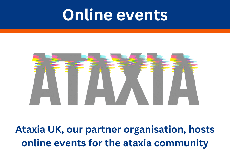 Online events by Ataxia UK