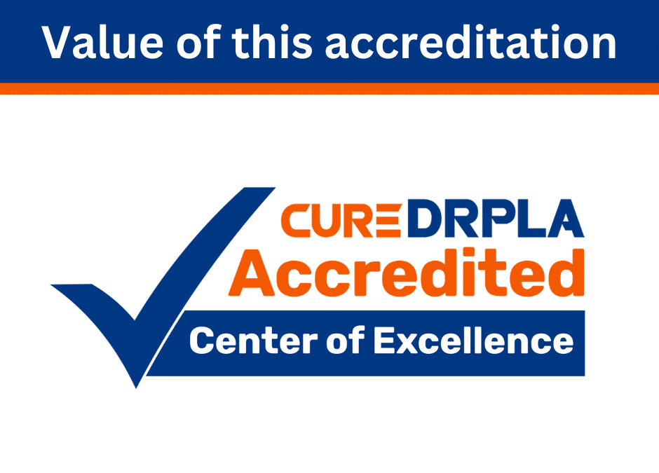 The value of DRPLA Centre of Excellence accreditation